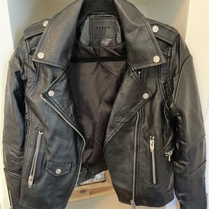 Blank NYC faux leather jacket